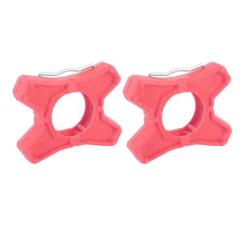 Cycle Pedal Adapter ABS Anti Slip Hexagonal Design Pedal Converter Flat Bracket for Road Cycle Mountain Bike 2 Pieces (Pink)