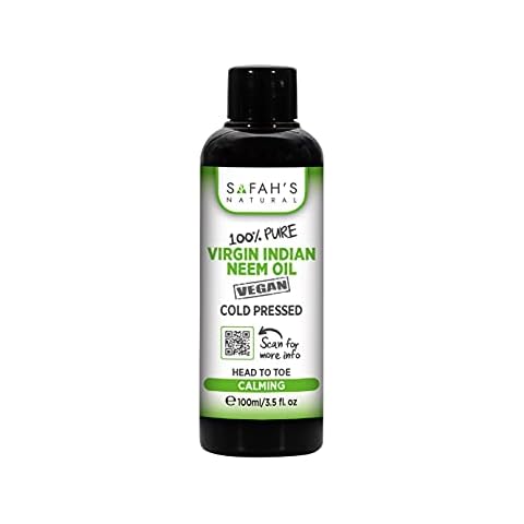 Cold Pressed 100% Pure Virgin Indian Neem Oil 100ml Cover