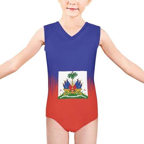 Image of Cartoon Pattern Kids Girls Bathing Suits One Piece Swimsuit Soft & Quick Dry, 5-14Years