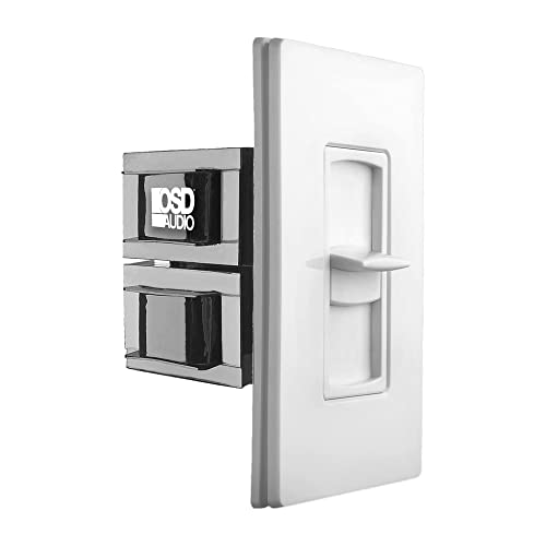 Osd 300W Sleek, Modern, Minimalist Design In Wall Volume Control, Slider White Impedance Matching Sls300 #TOP14
