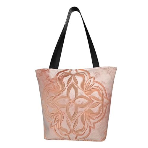Sac à main décontracté or rose finis les cabas fragiles avec ce grand sac zippé