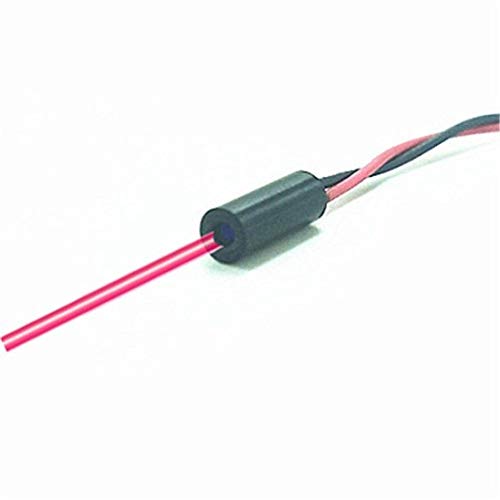 MXTLASER D4X13.7mm 650nm 1mW PMMA Lens Red Dot Laser Module Industrial Grade APC Driver Class II