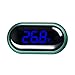 LFDecor Termometro digitale per acquari, termometro per acquari, con display LCD, termometro per acquari, contenitori in vetro, blu