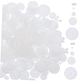 JUMPLAWN 1バッグ プラスチック製ギアバッグ プロジェクト用固定ギア 交換用ギア 子供用玩具 さまざまな開口部対応 手工芸 修理用アクセサリー