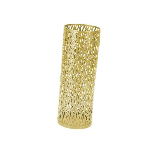 Image of Umbrella Holder Stand Storage Container Organizer Container Storage Solution Gold Triangle