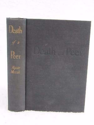Ngaio Marsh DEATH OF A PEER 1940 The Book Leagu... B089KMXKJ3 Book Cover