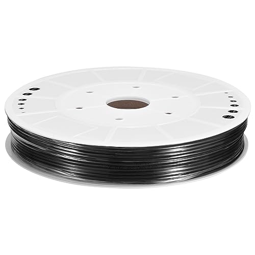 Image of MECCANIXITY Pneumatic Tubing Pipe, 4mmx2.5mm 525ft 160 Meters PU Air Line Tubing Hose Tube Black for Fluid Transfer Air Compressor
