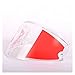 Produktbild Motorradhelm Visierlinse, Kompatibel Mit L-S-2. Valiant Helm Visier Rainbow Shield Rauch Bunte Silberlinse Nur Kompatibel Mit L-S-2 Ff399. Modell Mit Anti-Fog-Patch-Löchern (Color : Clear)