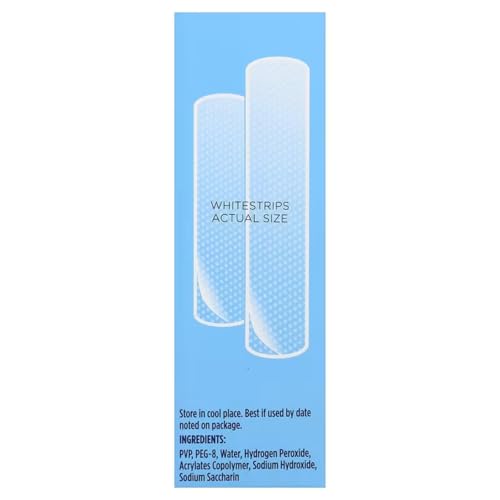 Image of Crest 3D Whitestrips, Noticeably White, Teeth Whitening Strip Kit, 20 Strips (10 Count Pack)