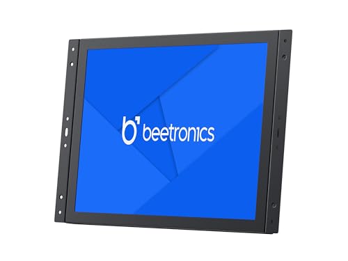Image of Beetronics 12-Inch Full HD IPS Monitor - Professional Industrial-Grade Display | HDMI, VGA, BNC, RCA Inputs | Durable Metal Housing, Matte Screen, 4:3 Aspect Ratio, Wide Viewing Angle - 12VG7M