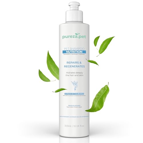 PUREZA PET Acondicionador Hipoalergénico Nutrition 300ml - Línea Home Care - Nutrición y Reestructuración del Pelo de Perros y Gatos - Fragancia Suave, Vegano, Sin Colorantes ni Petrolatos