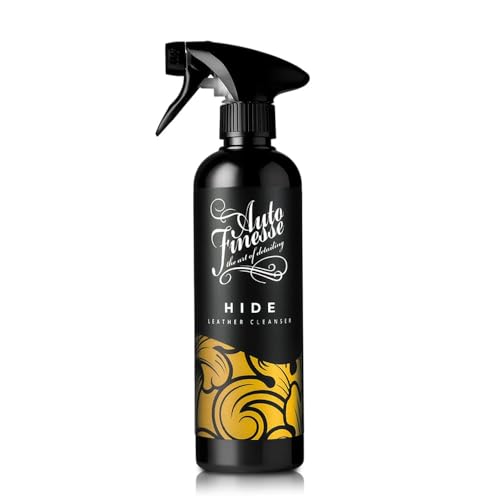 Auto Finesse Hide Leather Cleaner - Limpiador eficaz para todo tipo de cuero | Elimina suavemente la suciedad y las manchas | Formulación del Reino Unido