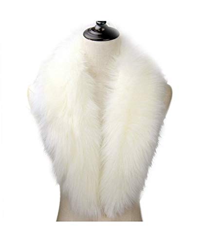 Extra Large Women's Faux Fur Collar for Winter Coat-image-31