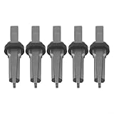 GANCEI Set di 5 cunei in acciaio e spessori a piuma, resistenti e resistenti (20 x 190 mm)