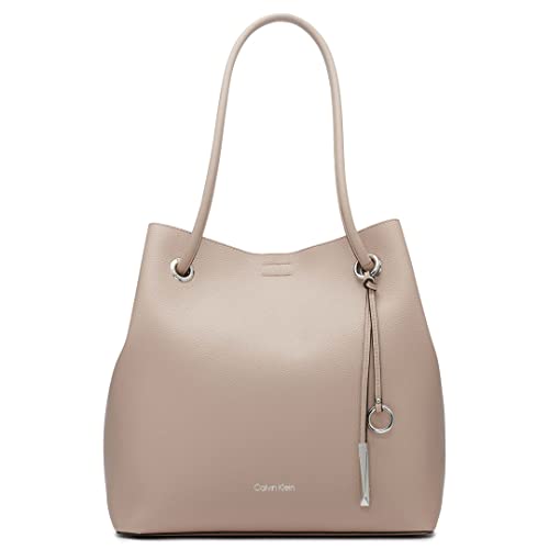 Image of Calvin Klein Gabrianna Bubble Lamb North /South Key Item Tote