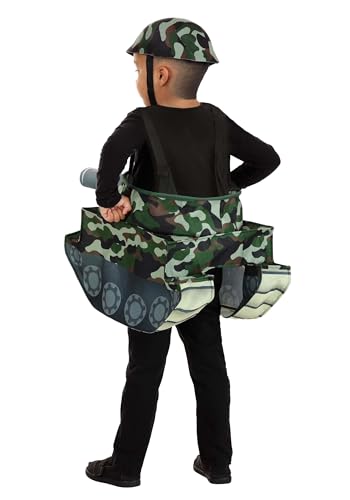 Disfraz tanque militar para niño talla 4T miniatura 3