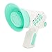 Voice Changer Microphone, Kids Handheld Loudspeaker Kids Toy Megaphone Funny Megaphone with Multi Voice Effects Plastic Light Green Changer Horn Toy for Boys Girls