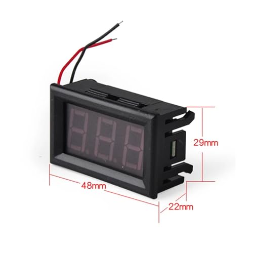 Voltmètre numérique DC fiable avec écran LED vert haute précision - 3