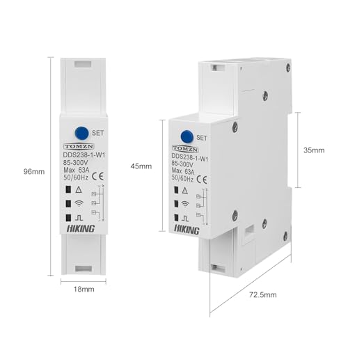 Medidor de energía SMARTLIFE bidireccional para optimizar placas solares 6