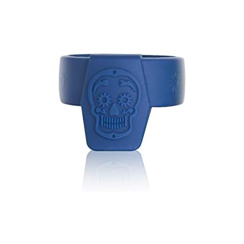 Vacu Vin Sugar Skull Bottle Markers Set Cover