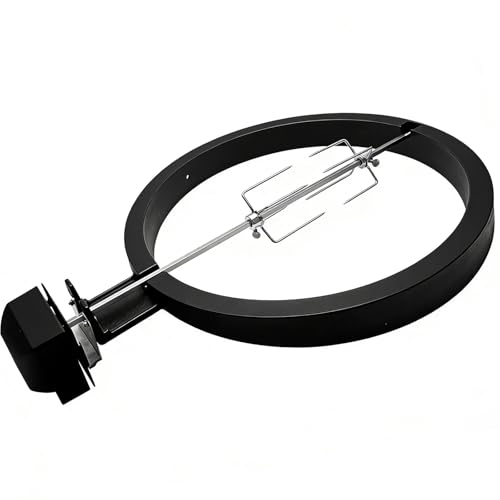 Tlhshuyu Grill Rotisseries Tisserie Rotisserie Accessory Kit for BGE Big Green Egg Large Kamado Joe Classic Joe 18 Charcoal Grills
