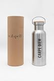 Witspell 16oz Stainless Steel Insulated Water Bottle | Double Wall, Leakproof, Hot/Cold for 13/24 Hours | 500ml | BPA-free | Reusable | Gift Boxed