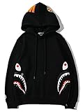 Estilo urbano de moda, dos grandes bolsillos delanteros, patrones vivos, impresión de doble cara, manga larga, color de contraste, ajuste regular, S-4XL disponible, adecuado para mujeres, hombres, niños y niñas