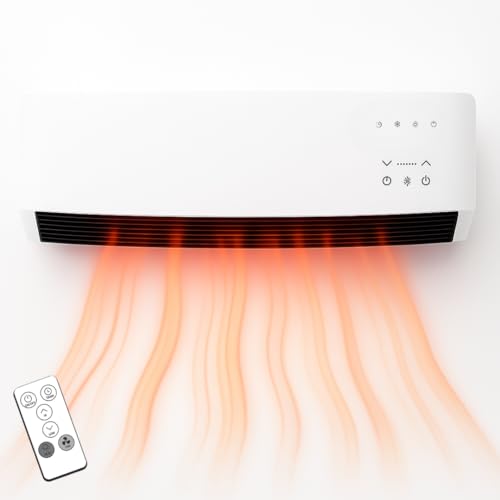 STARLYF Calefactor cerámico Portatil, Calefactor de baño, 1600W, Dormitorio, Calor con Temporizador, Mando a Distancia, Máxima eficiencia energética, Opción de Ventilador en verano - imagen 9