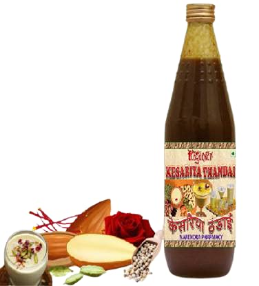 YUGANTAR KESARIYA BADAM THANDAI SYRUP (750 ML) KESAR, ALMOND