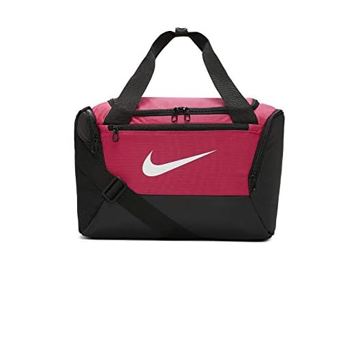 NIKE BA5961 Bolsa Lona de Deporte, Unisex Adulto, Rush Rosa/Negro/Blanco, Talla Única