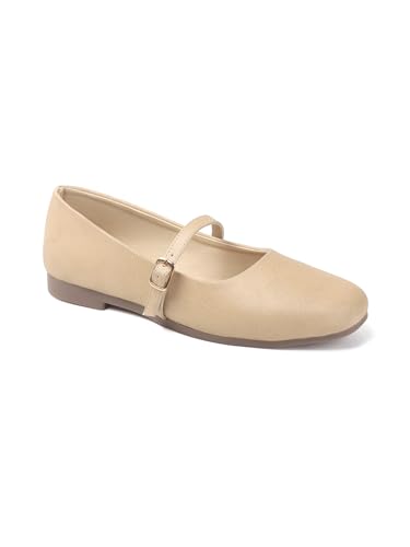 Image of TRYME Trendy Comfortable Mary Jane Ballet Bellies Shoes for Women and Girls
