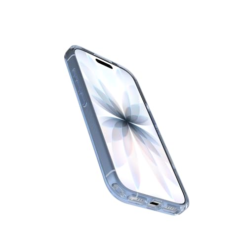 Coque iPhone 17 silicone bleu OtterBox Symmetry transparente mince - 8
