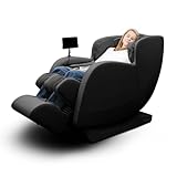 6D Dual Core (3D+3D) Roller, Air Float System, Upgraded Kahuna LM6800, 50' SL-Track Full Body Zero Gravity Recliner, Bluetooth, Heat Therapy - Black