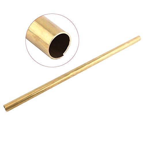 PRINDIY Tube en Laiton Rond 50 cm Diamètre extérieur 6 mm Tube en Laiton, 6mm Cover