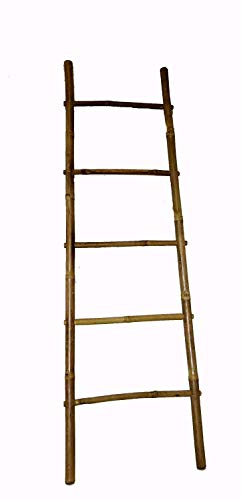 Bamboo Ladder Rack, 60H" #TOP9