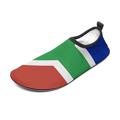 Calculay South African Flag Water Shoes, Beach Shoes for Men and Women, Swimming Pool Yoga, Surfing Sneakers