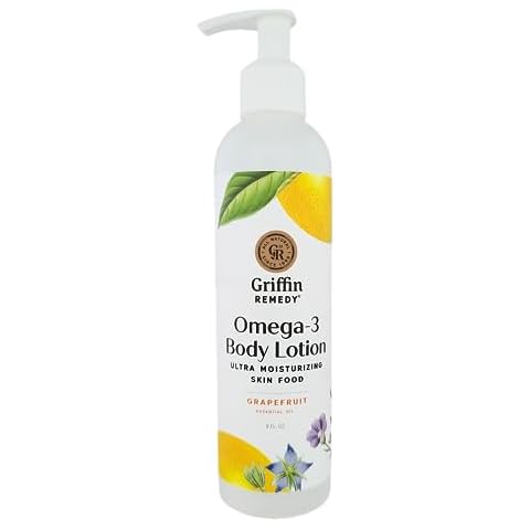 Griffin Remedy Omega-3 Body Lotion-Grapefruit Essential Oils and Organic MSM Cover