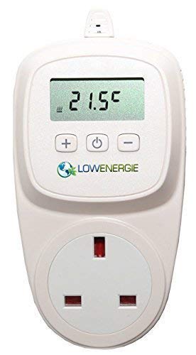 Plug in Thermostat Electric Digital Temperature Controller Greenhouse Heater Plug in Thermostat Electric Digital Temperature Controller Greenhouse Heater