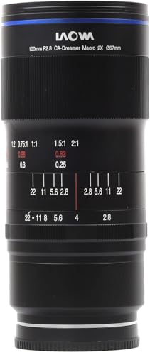 Laowa 100mm f/2.8 2X Ultra Macro APO SLR Macro Lens (Black) Full Frame - for Sony E