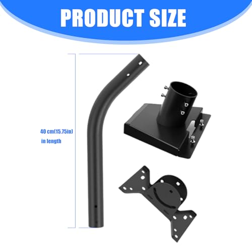 Support d'antenne satellite extérieur fixation murale plafond et inclinaison rotative