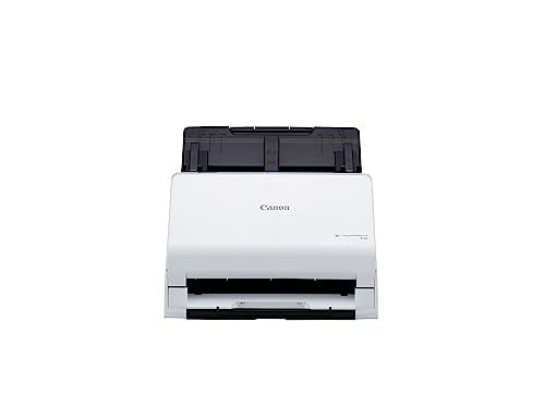 Canon imageFORMULA R30 document scanner,Easy to set up, this reliable double-sided scanner is perfect for home or your office, ADF, Windows & Mac