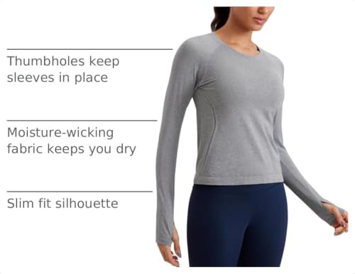 Image of CRZ YOGA Seamless Top Waist Length