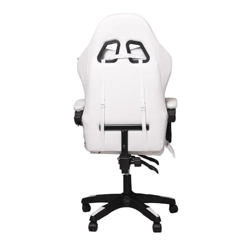 Cadeira Gamer Fox Racer Nordic Rgb Encosto Ajustavel Branca Até 120kg