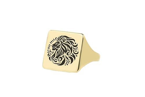 Chevalière en or lion africain : portez un symbole de force au quotidien