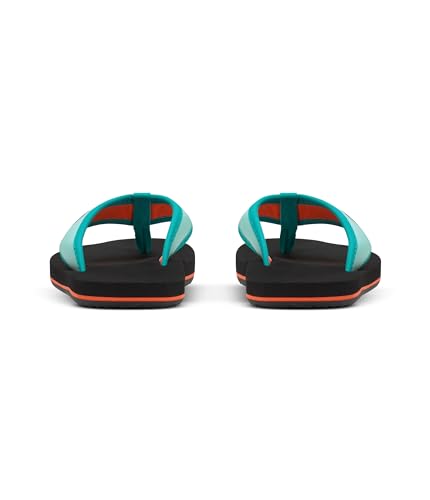 Image of The North Face Youth Base Camp Flip-Flop, 11, Geyser Aqua /TNF Black