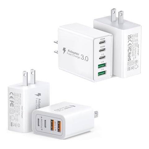 40W USB C Charger Block and USB C Fast Charger Block for iPhone 12/13/14/15,Pad Mini/Pro, GalaxyS23 S22 (2Pack) and for for iPhone 15/15 Pro/ 15 Pro Max/14/13/12, iPad, Airpods, iwatch, Samsung Galax Cover