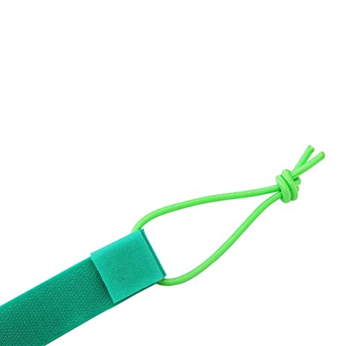 BESPORTBLE coleira de surf de surfe reta para prancha de surfe, corda transparente para surfe, perna