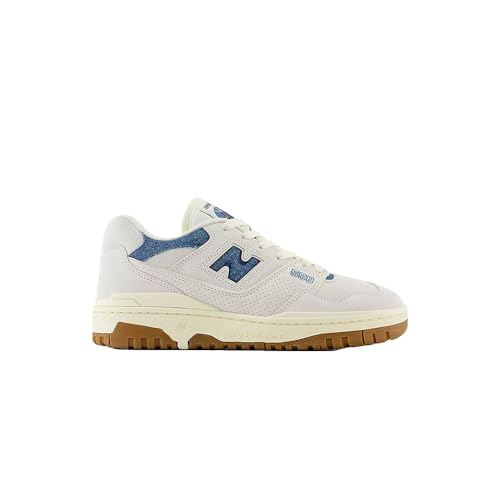 New Balance 550 Womens Shoes, Reflection/Heron Blue/Navy, Size 5.5