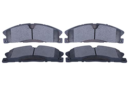 Image of Replacement for Ceramic Front Brake Pads Set Ford 2016 Explorer 2013-17 Flex 2013-17 Taurus Lincoln 2013-15 MKS 2013-19 MKT - D1611
