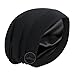 Satin Bonnet Silk Lined Sleep Cap- Adjustable Hair Cover for Women Men Frizzy Hair Night Cap Patients Care